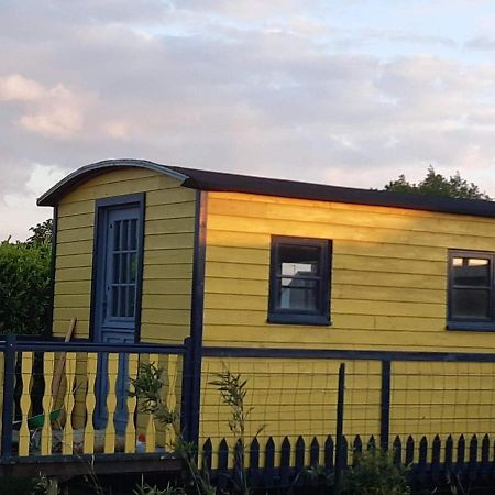 Villa Roulotte Et Jacuzzi De Rachel Au Domaine Du Reuze Winnezeele Exterior foto